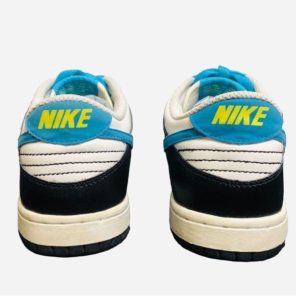 Dunk Low GS White Orion Blue Size 5.5Y (310569-147) Y2K - Picture 5 of 9
